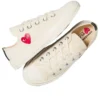 Converse x Comme des Garçons PLAY Chuck 70 Ox « Single Heart Milk »