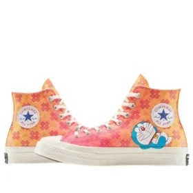 Converse x Doraemon Chuck 70 « Habanero Gold Flamingo »