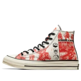 Converse x Dungeons & Dragons Chuck Taylor All Star High « Egret Red »
