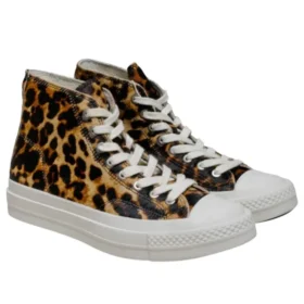 Converse x First String Chuck Taylor All Star High « Pony Hair Leopard Print »