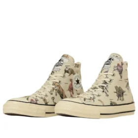 Converse x Jurassic Park Chuck Taylor All Star Aged DP Hi « Natural »