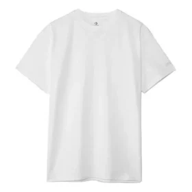 Converse x Kim Jones T-shirt à col rond et manches courtes pour homme, imprimé logo, blanc Converse x Kim Jones T-shirt à col rond et manches courtes pour homme, imprimé logo, blanc
