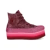 Converse x Miley Cyrus Chuck Taylor All Star Platform Hi « Dark Burgundy »