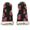 Converse x Naruto Shippuden Chuck Taylor All Star High « Itachi »