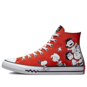 Converse x Peanuts Chuck Taylor All Star « Red White Black »