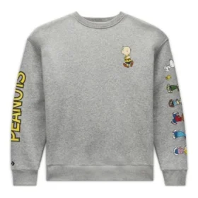Converse x Peanuts Sweat à capuche en molleton Tailles asiatiques « Vintage Grey Heather » Converse x Peanuts Sweat à capuche en molleton Tailles asiatiques « Vintage Grey Heather »