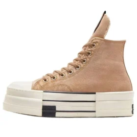 Converse x Rick Owens Converse DBL DRKSTAR Chuck 70 Hi « Blonde Egret »