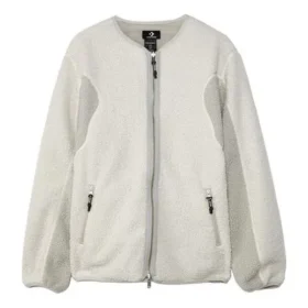 Converse x Slam Jam Vestes réversibles de sport décontractées à empiècements, signées conjointement, pour homme, blanches