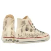 Converse x Stranger Things 5 Chuck Taylor All Star Aged 87 HC Hi « Natural »