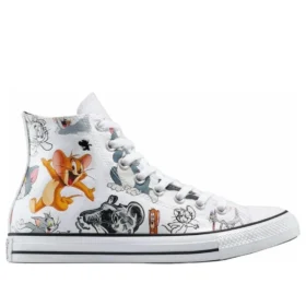 Converse x Tom & Jerry Chuck Taylor All Star High « White »