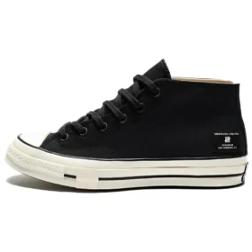 Converse x UNDEFEATED 1970s Mid « Black White »