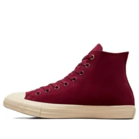 Converse x Wonka Chuck Taylor All Star en velours côtelé « Deep Bordeaux »