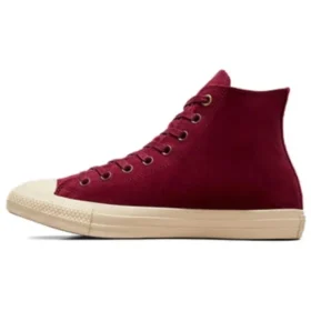 Converse x Wonka Chuck Taylor All Star en velours côtelé « Deep Bordeaux »
