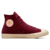 Converse x Wonka Chuck Taylor All Star en velours côtelé « Deep Bordeaux »