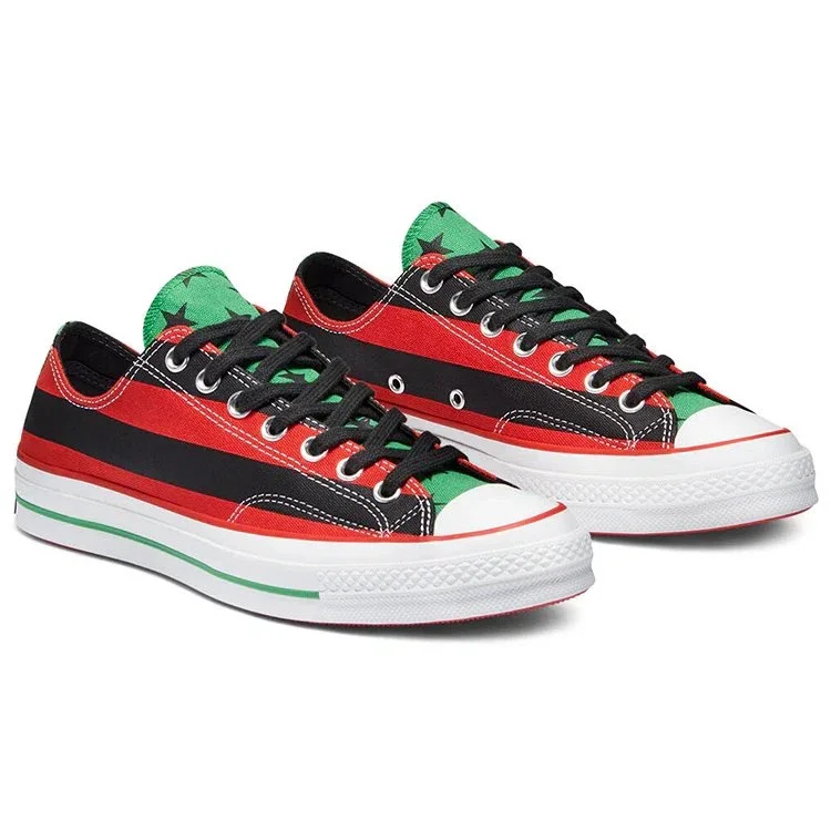 Denim Tears x Chuck 70 Low « Pan-African Flag » Denim Tears x Chuck 70 Low « Pan-African Flag »