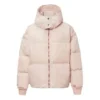 Doudoune oversize en duvet, tailles asiatiques « Rose »