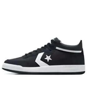 Fastbreak Pro Cuir et daim « Black White »