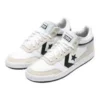 Fastbreak Pro en cuir et daim « Blanc Noir Beige »
