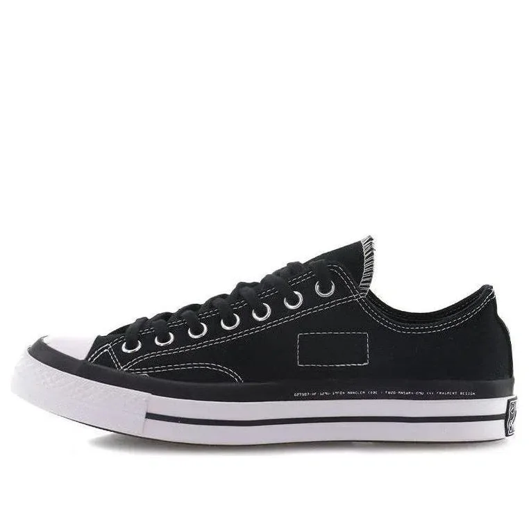 Fragment Design x Moncler x Chuck 70 Low « Black » Fragment Design x Moncler x Chuck 70 Low « Black »