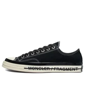 Fragment Design x Moncler x Chuck 70 Low « Black »