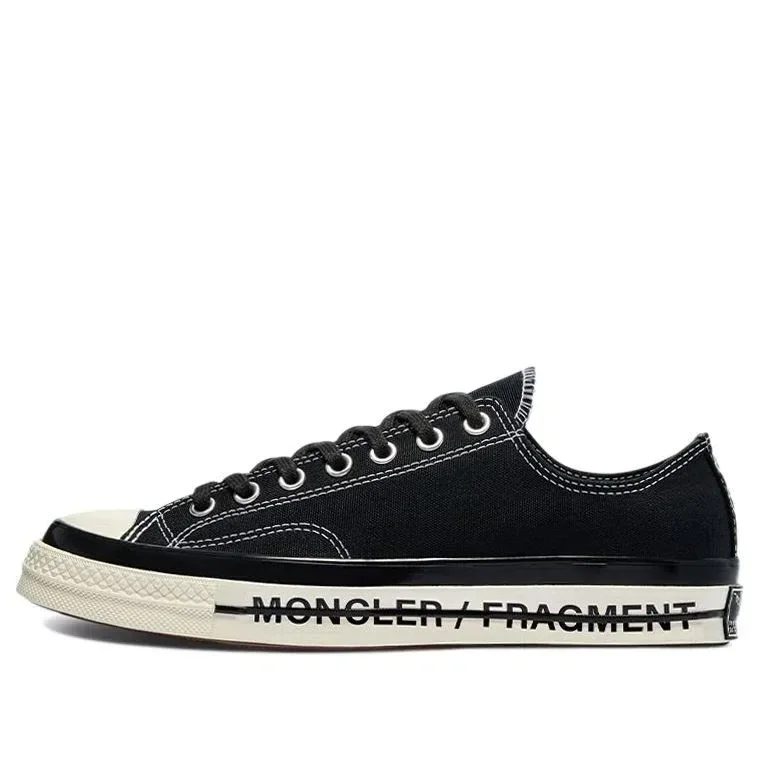 Fragment Design x Moncler x Chuck 70 Low « Black » Fragment Design x Moncler x Chuck 70 Low « Black »
