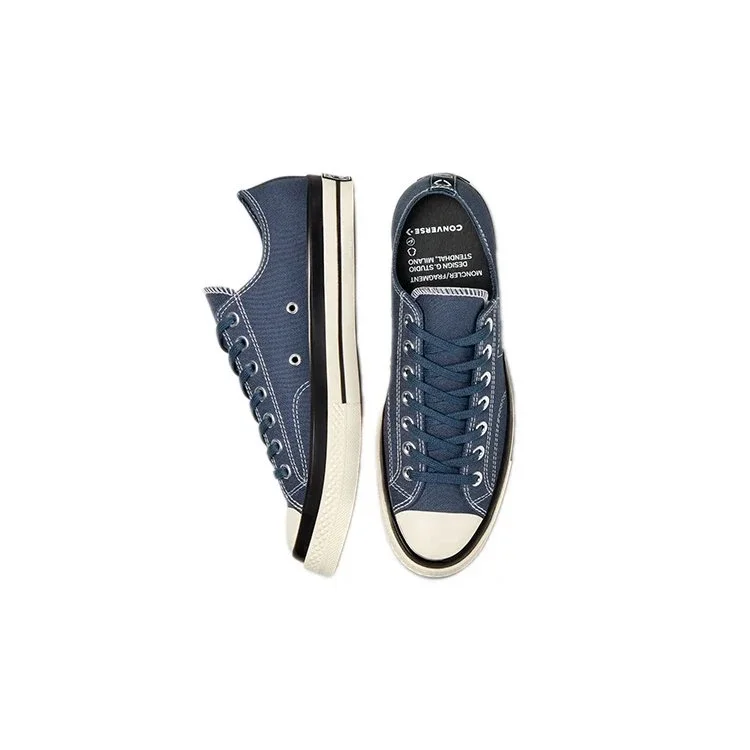 Fragment Design x Moncler x Chuck 70 Low « Insignia Blue » Fragment Design x Moncler x Chuck 70 Low « Insignia Blue »