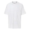FW20 T-shirt basique à col rond et manches courtes pour couple « White »