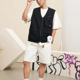 Gilet City Escape, tailles asiatiques, « Noir »