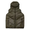 Gilet en duvet, tailles asiatiques « Vert »