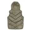 Gilet en duvet, tailles asiatiques « Vert »