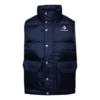 Gilet matelassé en duvet, tailles asiatiques « Navy »
