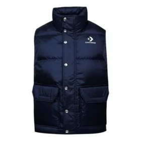 Gilet matelassé en duvet, tailles asiatiques « Navy »