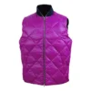 Gilet matelassé en duvet, tailles asiatiques « Violet »