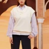 Gilet Radiating Love, tailles asiatiques « White »