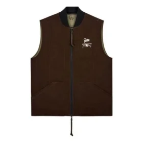 Gilet rembourré réversible Converse x Patta Four-Leaf Clover Utility, tailles asiatiques « Java »