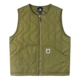 Gilet rembourré, tailles asiatiques « Vert olive »