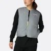 Gilet réversible Sherpa, tailles asiatiques « Gris »