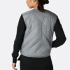 Gilet réversible Sherpa, tailles asiatiques « Gris »