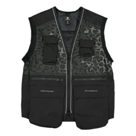 Gilet utilitaire Converse x Rokit, tailles asiatiques « Noir »