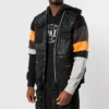 Gilet utilitaire Converse x Rokit, tailles asiatiques « Noir »