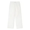 Go To Pantalon droit tissé Tailles asiatiques « Blanc »