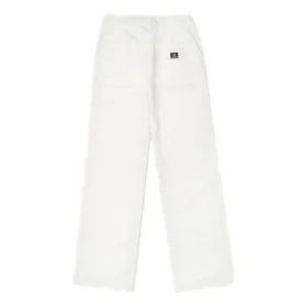 Go To Pantalon droit tissé Tailles asiatiques « Blanc »