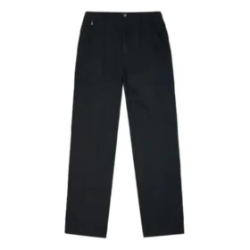 Go To Pantalon droit tissé Tailles asiatiques « Noir »