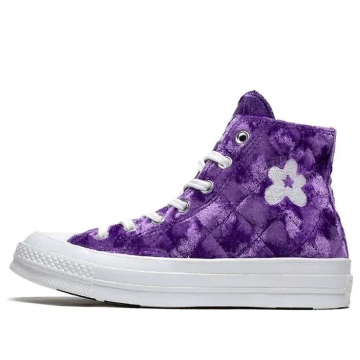 Golf Le Fleur x Chuck 70 Hi « Quilted Velvet Tillandsia Purple » Golf Le Fleur x Chuck 70 Hi « Quilted Velvet Tillandsia Purple »