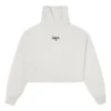 HIGH NECK MOCK Crew Blanc CRÈME