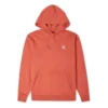 Homme Converse Logo brodé Tricot ample Sport Marron Rouge