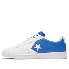 Hoops Pro Leather Bleu/Blanc