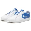 Hoops Pro Leather Bleu/Blanc