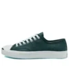 Jack Purcell en cuir aux couleurs de saison « Vert Blanc »