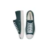 Jack Purcell en cuir aux couleurs de saison « Vert Blanc »